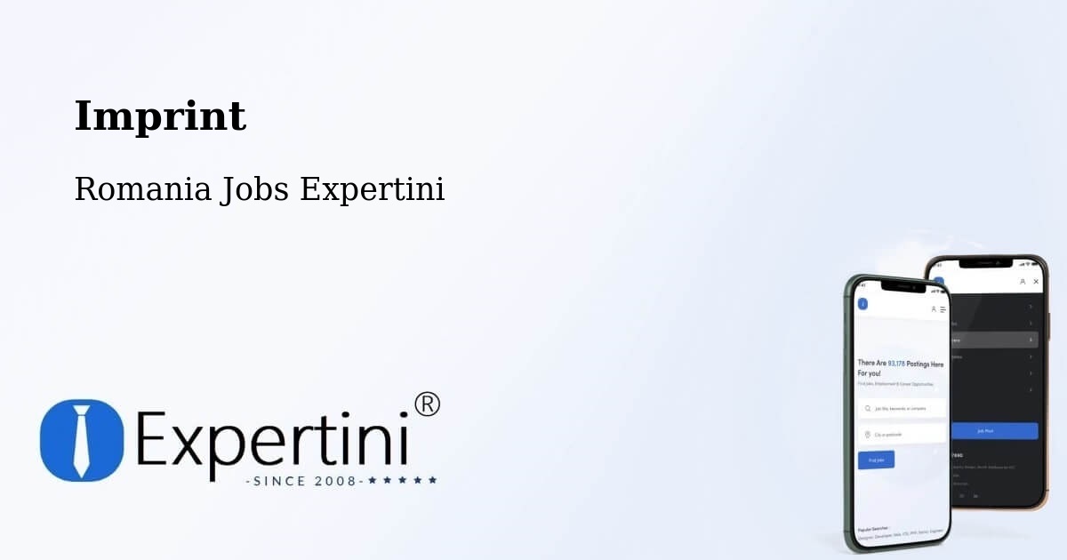 Imprint – Lăpușna - Romania Jobs Expertini